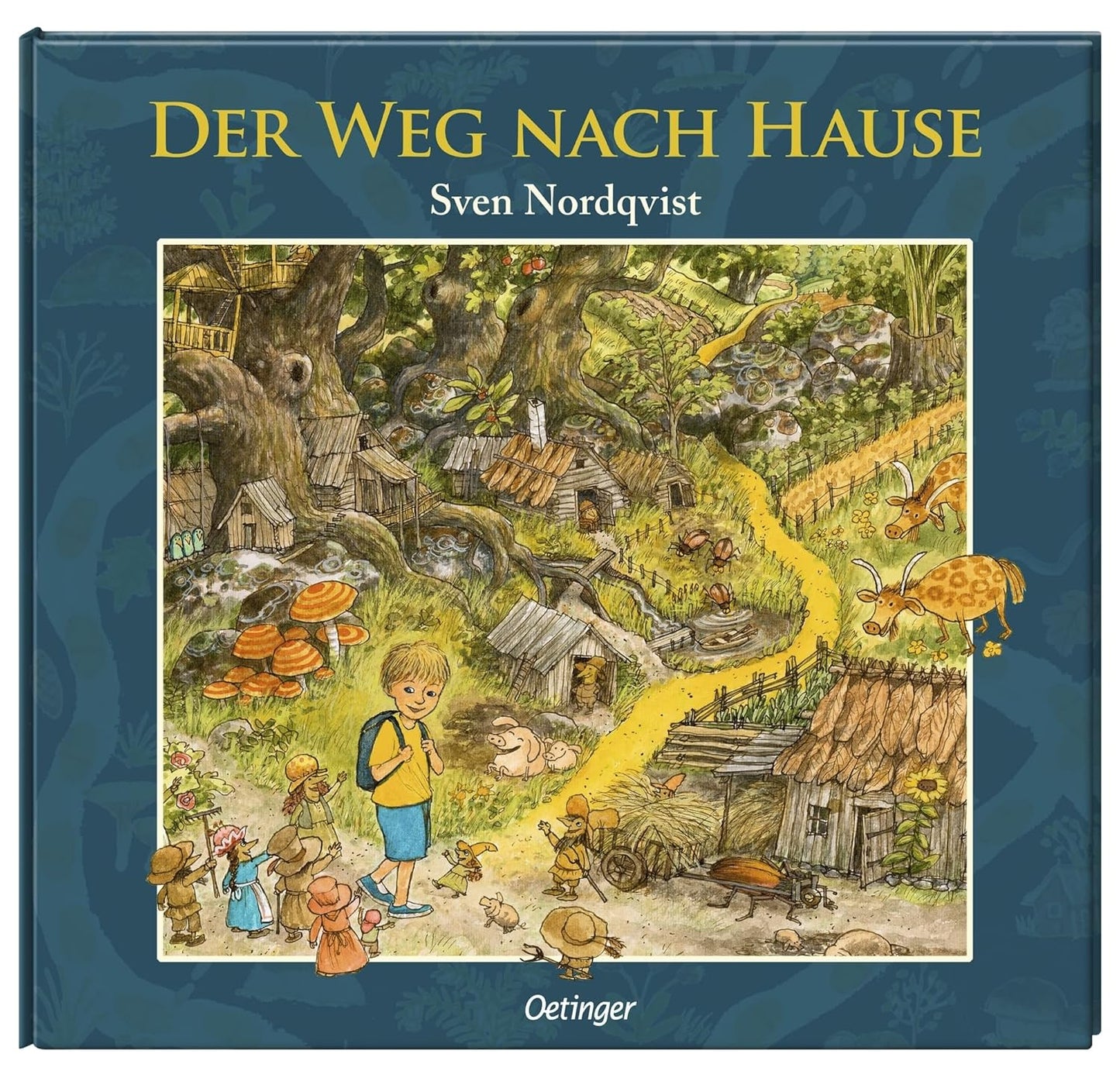 Der Weg nach Hause: Wimmeliges Bilderbuch